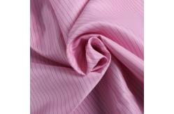 China 98% Polyester 2% Conductive Filament Electrostatic Discharge Fabric With 2.5mm Strip supplier