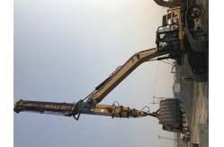 China Excavator Clamshell Bucket KM220 Telescopic Arm Attachment For Foundation Work supplier