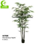 Lifelike Artificial Green Bamboo Tree For Garden And Landscpe Decoration for sale
