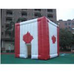 giant inflatable cube tent inflatable canada maple leaves tent for sale