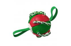 China New Popular Amazon Outdoor Training Frisbee Interactive Football Dog Toy supplier