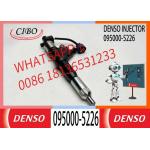 Common Rail diesel Fuel Injector 095000-5226 095000-5224 095000-5225 095000-522# for HINO 700 E13C 23670-E0341 for sale