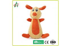 China Fun Squeaky Pet Plush Toy , EN71 Chewy Plush Dog Toys supplier