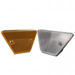 Hot-dipped Galvanized Road Facilities High Reflective Trapezoid Guardrail Reflectors for sale