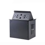 Office Desk Power Outlet Junction Box General Power Supply And Network Interface