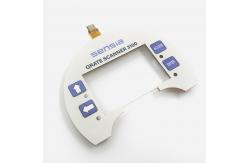China Operation Panel Fpc Membrane Switch Transparent Window Overlay And Metal Plate Assembly supplier