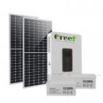 230vac Single Phase Hybrid Solar System With Pure Sine Wave Inverter And LCD Display for sale
