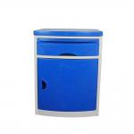 ABS Plastic Hospital Bedside Cabinet With Casters for sale