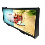 High Refresh RGB P2.96mm Taxi Roof LED Display SMD Advertising Signs for sale