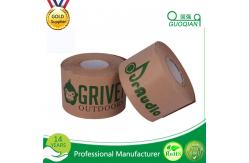 China Writable Art Craft Kraft Paper Tape , brown kraft tape Printed Custom Logo supplier