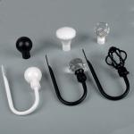Curtain Tieback Hooks U Style Metal Tie Backs For Voiles Curtain Holdback 2 Pack for sale
