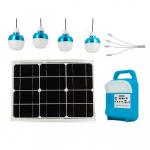 High Quality Home Solar Energy Lighting System All In One Solar System Indoor With 3pcs Light Bulb for sale
