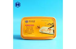 China Non Spill IML Plastic Containers Lightweight Disposable Plastic Box supplier