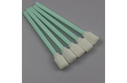 China Printer Head Rectangle Sponge Head PP Handle Foam Tip Cleaning Swab supplier