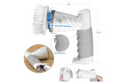 China Bathroom Electric Spin Scrubber Cordless Motorized With 4 Replaceable supplier