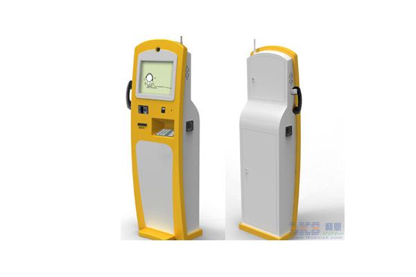 IR Touch Screen Hotel Check In Kiosk System Self Service , Card Dispenser