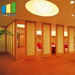 Ballroom Hanging Foldable Partition Wall Acoustic Room Dividers For Restaurant for sale