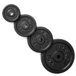 Anti Debris 50mm Bars Cast Iron 5Kg Barbell Weight Plates for sale