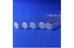China High Precision 1100mpa Quartz Glass Tubes With Multi Holes supplier
