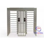 Security Full Height Turnstile Gate Dual Lane Bi Directional For Prison