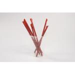 Takeaway Biodegradable PLA Straws Spoon End Straight 7x210mm for sale