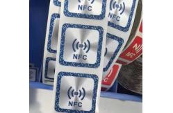 China Waterproof Custom NFC Sticker On Laptop Cellphone Checkpoint IT Asset supplier