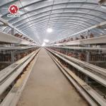 H Type 3 Tiers Chicken Poultry Cage 5 Layers/Cell For Farm for sale