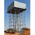 HDG Galvanized Steel Panels Bolted Assembled 30000 Liters Water Tank Stands On Tower for sale