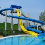 Water Park Games Design Fiberglass Swimming Pool Toys Water Slide For Children for sale