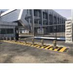 Stainless Steel Bollards Hydraulic Road Blocker Variable Frequency Controller With LED Light