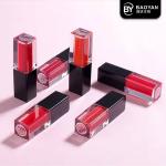 Professional Shimmer Lip Gloss , Coral Liquid Long Wear Glossy Lipgloss for sale