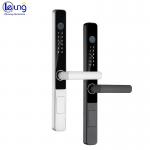 IP65 Smart Door Lock Tempered Glass Password Smart Lock Fingerprint for sale