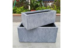 China Experience The Perfect Combination Of Style And Function With Fiber Clay Planters supplier