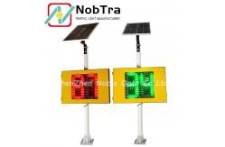 China 500 Meters Visibility Range Solar Radar Traffic Signal with Integrated Radar Technology supplier