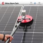 Adjustable Solar Rooftop Cleaning Brush Carbon Fiber IP65 Solar System Cleaning Machine for sale