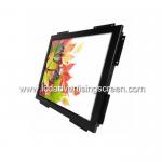 Black Open Frame Touch Monitor , 18.5 Inch IR Touch Screen Monitor for sale