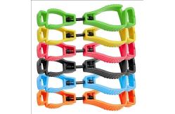 China Custom Logo Multifunctional Safety Plastic Glove Clips supplier