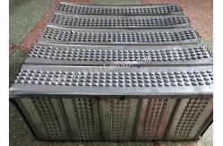 China 0.25mm Thickness Galvanized High Ribbed Formwork 0.45m Width supplier