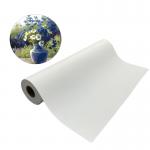 Removable Printing Matte Adhesive Polyester Fabric Roll For HP Latex Printers for sale
