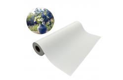 China Removable Printing Matte Adhesive Polyester Fabric Roll For HP Latex Printers supplier