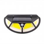 Cri70 Remote Controller Yard IP65 Garden Solar Wall Light With Motion Sensor