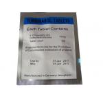 HG Growth Hormone vial Vial Labels , Medication Label Stickers With White PVC