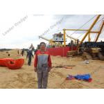 205 Kg/Hr Fuel Consumption Hydraulic Sand Dredging Ship PLC Control for sale