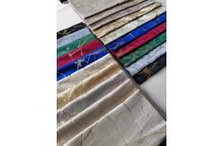 China Soft Wrinkle Resistant Foiled Velvet Fabric Metallic Foil Fabric High Density supplier