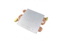 China Double Tube Inlet Outlet Water Cold Plate for Laser Equipment supplier