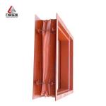 Blue Red Fabric Compensator For Air And Dust Transport Low Pressure Expansion Joints for sale