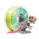 PLA Filament Net Weight 1kg 3D Printer Silk Tri-Color Gold Green Purple 3d Printign Filament for sale