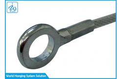 China Galvanized Coated Steel Wire Rope Sling 4mm With Stamped Eyelet supplier