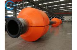 China Red Orange Foam Buoy Float Collar Hdpe Pipe Flotation Rotational Molded supplier