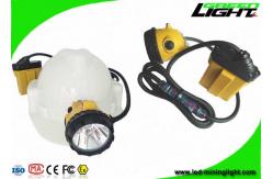 China 10.4Ah Samsung Battery Mining Hard Hat Lights 25000lux Brightness 348lum supplier